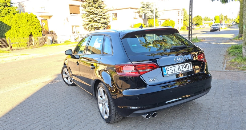 Audi A3 cena 54999 przebieg: 46000, rok produkcji 2013 z Szamotuły małe 497